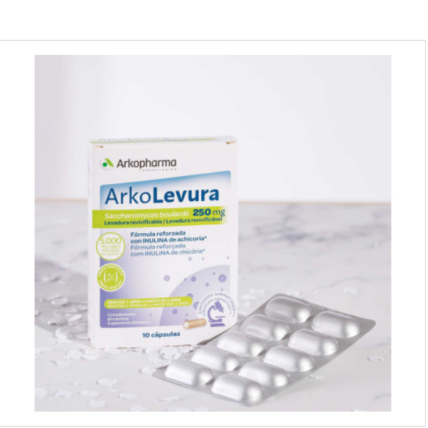 Arkopharma fitoterapia en cápsulas Arkolevura® Saccharomyces Boulardii 250 mg