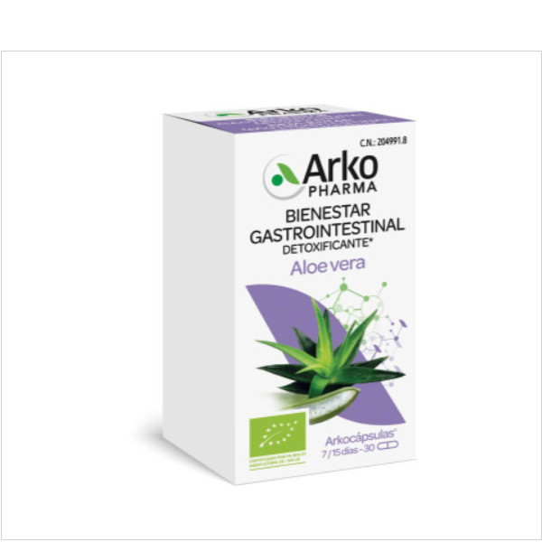 Arkopharma fitoterapia en cápsulas Arkocápsulas® Aloe Vera BIO