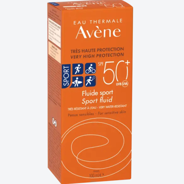 Agua termal Avène Hidroterapia de Avène Fluido Sport SPF 50+