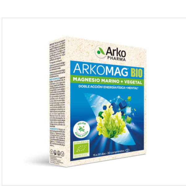 Arkopharma fitoterapia en cápsulas Arkomag® BIO Magnesio Marino + Vegetal