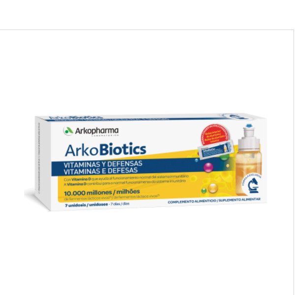 Arkopharma fitoterapia en cápsulas Arkobiotics® Vitaminas y Defensas Adultos
