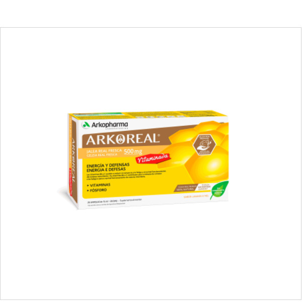 Arkopharma fitoterapia en cápsulas Arkoreal® Jalea Real Fresca Vitaminada