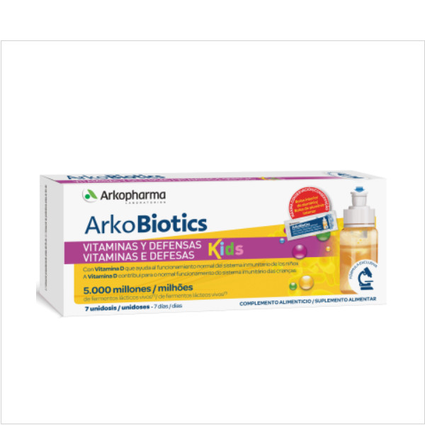 Arkopharma fitoterapia en cápsulas Arkobiotics® Vitaminas y Defensas Niños
