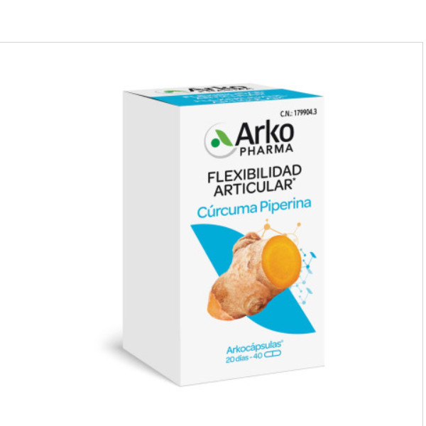 Arkopharma fitoterapia en cápsulas Arkocápsulas® Cúrcuma