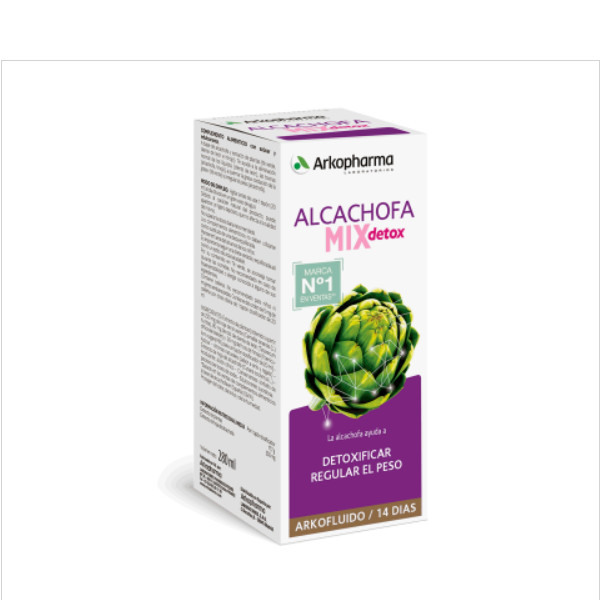 Arkopharma fitoterapia en cápsulas Arkofluido® Alcachofa Mix Detox BIO
