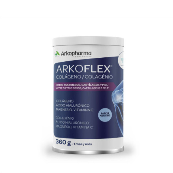 Arkopharma fitoterapia en cápsulas Arkoflex® Colágeno 360g Sabor Neutro