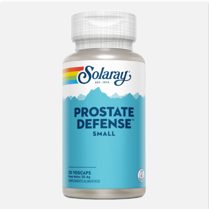 SOLARAY Small Prostate Defense™- 30 Vegcaps. Apto Para Veganos