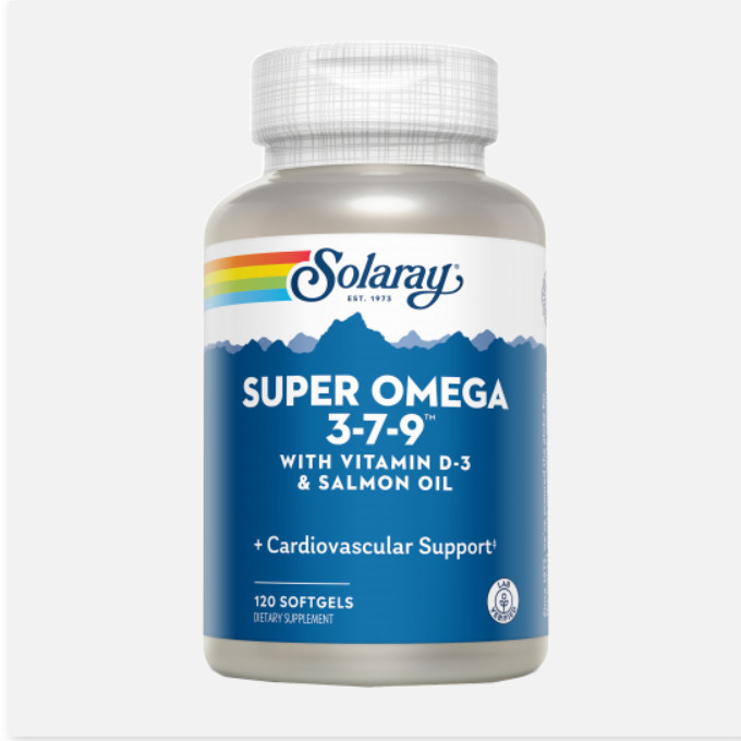 SOLARAY Super Omega 3.7.9- 120 Perlas