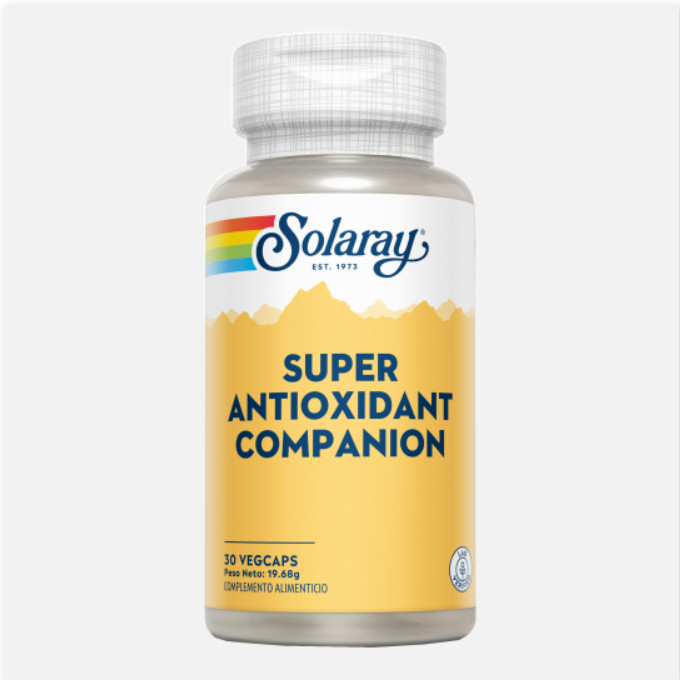 SOLARAY Superantioxidant Companion™- 30 VegCaps.Apto Para Veganos.