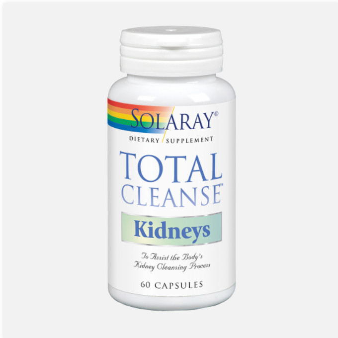 SOLARAY Total Cleanse Kidney™- 60 Cápsulas