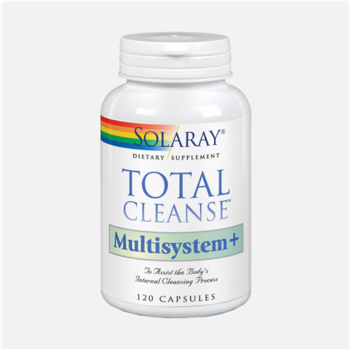 SOLARAY Total Cleanse™ Multisystem-120 Cápsulas