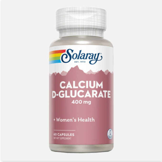 SOLARAY D- Glucarate - 60 Cápsulas