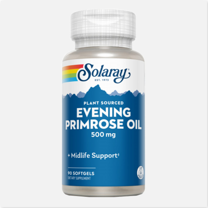 SOLARAY Evening Primrose Oil - 90 Perlas