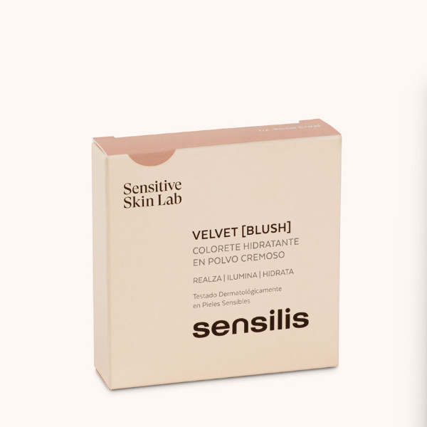 SENSILIS Velvet [Blush] Colorete Hidratante en polvo cremoso
