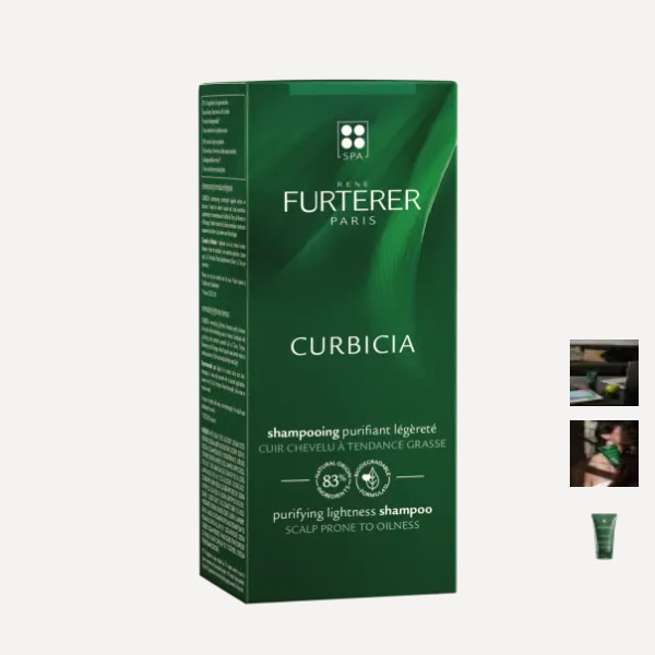 RENE FURTERER CUIDADO CAPILAR CURBICIA Champú purificante ligereza Regula la producción de sebo - Purifica