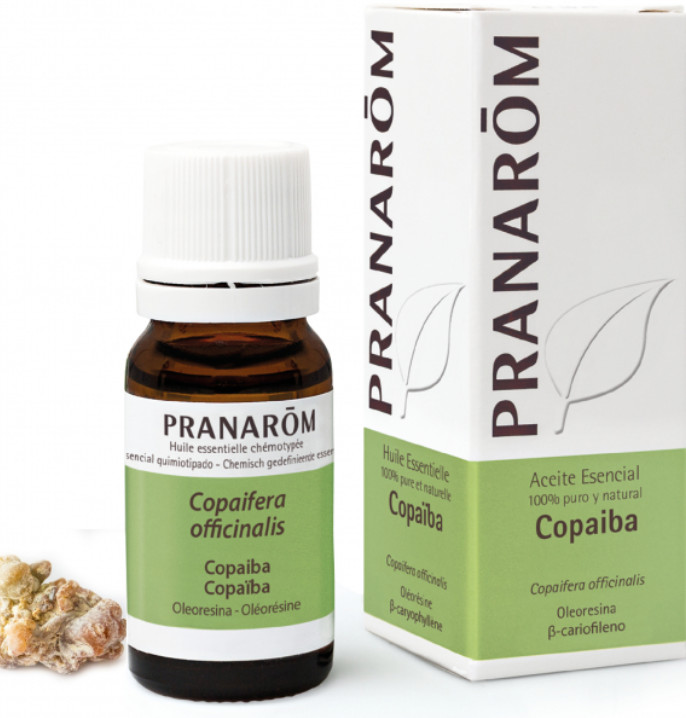 PRANAROM AROMATERAPIA fitoaromaterapia medicina natural Copaiba - 10 ml Copaifera officinalis