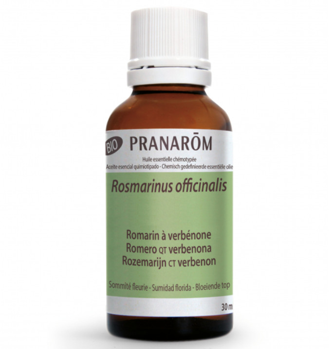 PRANAROM AROMATERAPIA fitoaromaterapia medicina natural Romero qt verbenona - 30 ml Rosmarinus officinalis ct verbenone