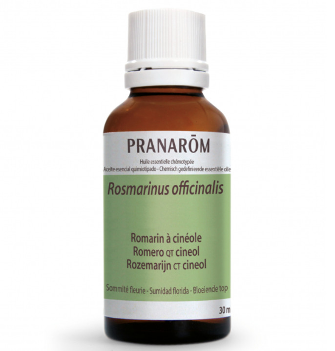 PRANAROM AROMATERAPIA fitoaromaterapia medicina natural Romero qt cineol - 30 ml Rosmarinus officinalis ct cineole 