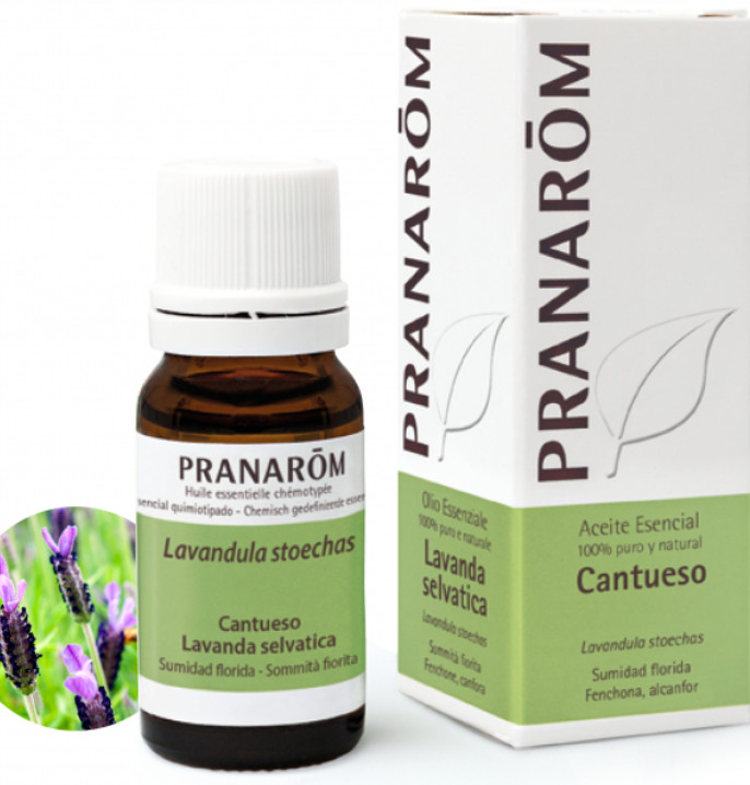 PRANAROM AROMATERAPIA fitoaromaterapia medicina natural Cantueso - 10 ml Lavandula stoechas