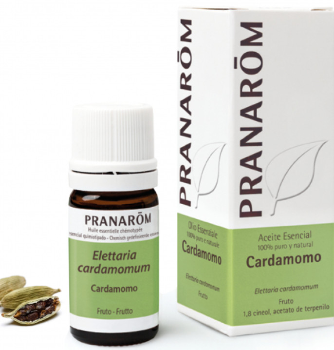 PRANAROM AROMATERAPIA fitoaromaterapia medicina natural Cardamomo - 5 ml Elettaria cardamomum