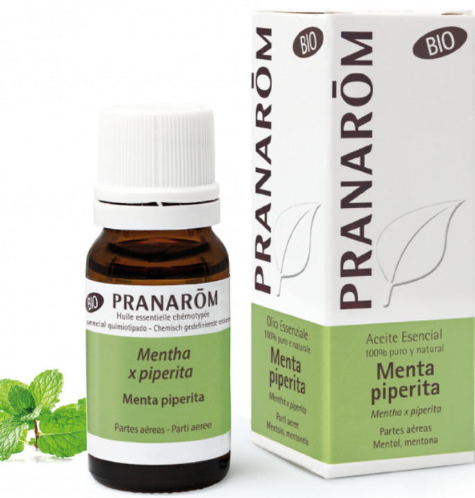 PRANAROM AROMATERAPIA fitoaromaterapia medicina natural Menta piperita - 10 ml 