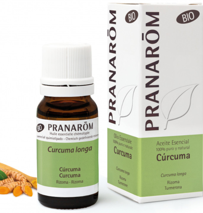PRANAROM AROMATERAPIA fitoaromaterapia medicina natural Cúrcuma - 10 ml Curcuma longa