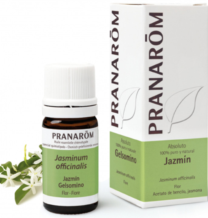 PRANAROM AROMATERAPIA fitoaromaterapia medicina natural Absoluto de Jazmín - 5 ml Jasminum officinalis
