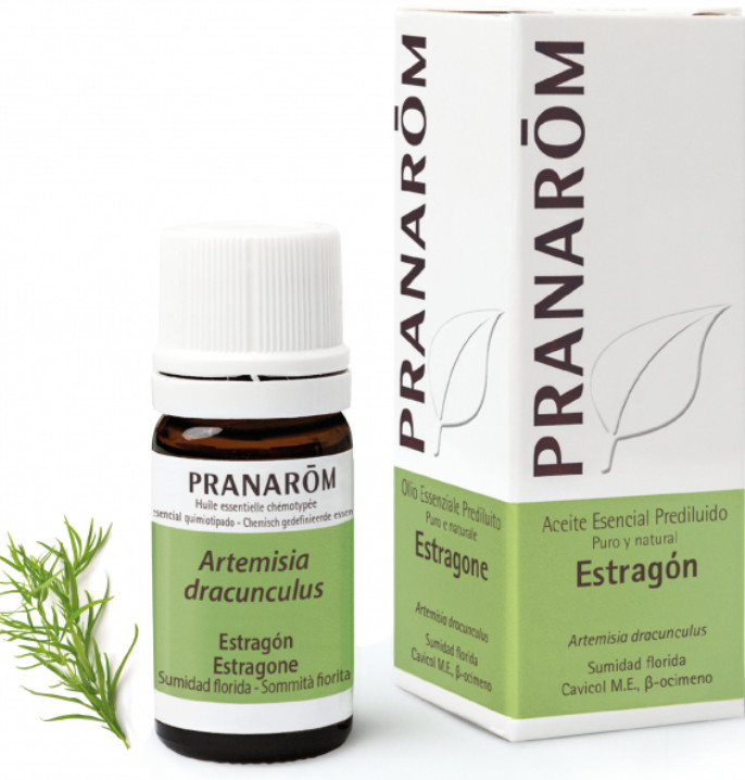 PRANAROM AROMATERAPIA fitoaromaterapia medicina natural Estragón (Prediluido) - 5 ml Artemisia dracunculus 
