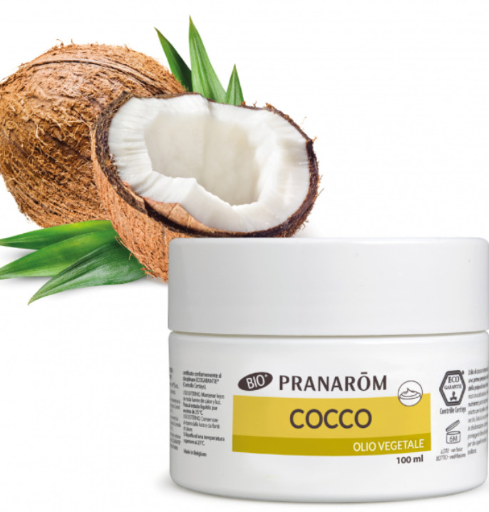 PRANAROM AROMATERAPIA fitoaromaterapia medicina natural Coco - 100 ml Cocos nucifera - 1ª presión en frío de pulpa fresca Campos de aplicación Cuidados de la piel - Cuidados de belleza