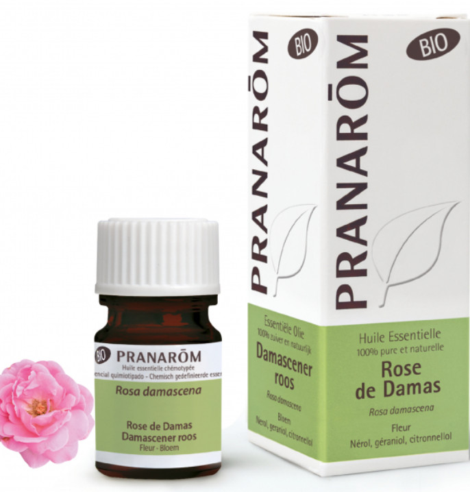 PRANAROM AROMATERAPIA fitoaromaterapia medicina natural Rosa de Damasco - 2 ml Rosa damascena Campos de aplicación Cuidados de la piel - Cuidados de belleza