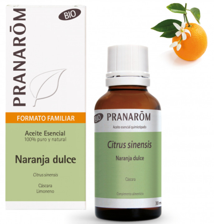 PRANAROM AROMATERAPIA fitoaromaterapia medicina natural Naranja dulce - 30 ml Citrus sinensis