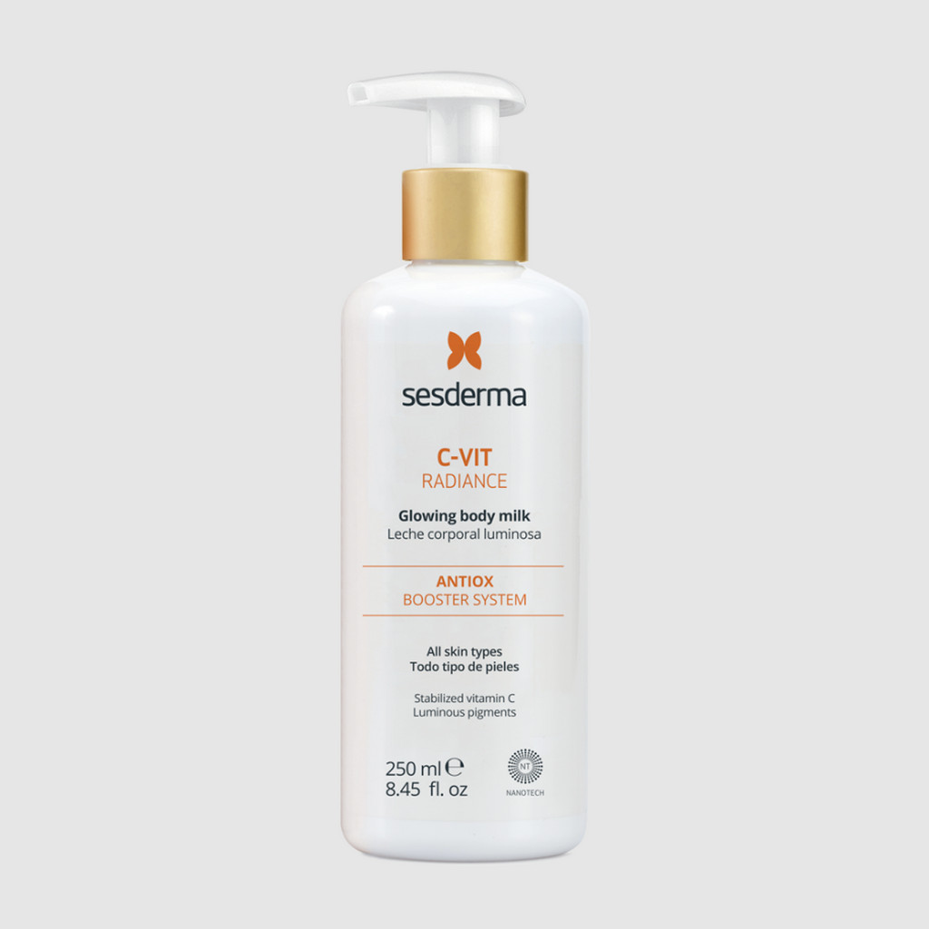 SESDERMA dermocosmetica Nanotech Listening to your skin C VIT Radiance Leche Corporal Luminosa
