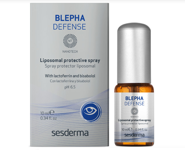 SESDERMA dermocosmetica Nanotech Listening to your skin CUIDADO DE LA MIRADA OFTALSES Blepha Defense