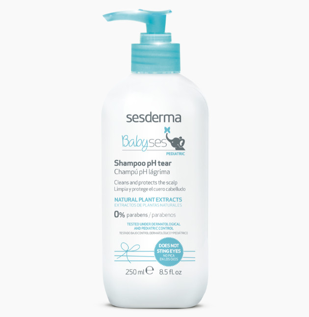SESDERMA dermocosmetica Nanotech Listening to your skin CUIDADO DEL BEBÉ BABYSES Champú PH lágrima