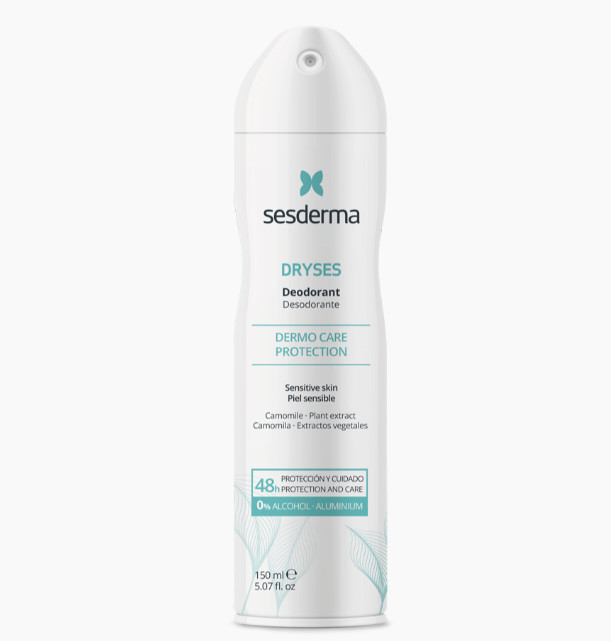 SESDERMA dermocosmetica Nanotech Listening to your skin CUIDADO E HIGIENE ÍNTIMO DRYSES AEROSOL DESODORANTE 150ML