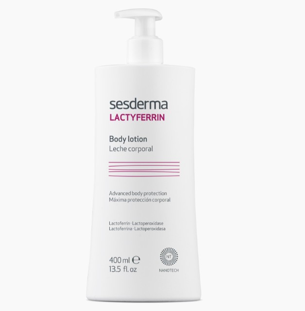 SESDERMA dermocosmetica Nanotech Listening to your skin EQUILIBRIO LACTOFERRINA LACTYFERRIN Leche corporal 400 ml.