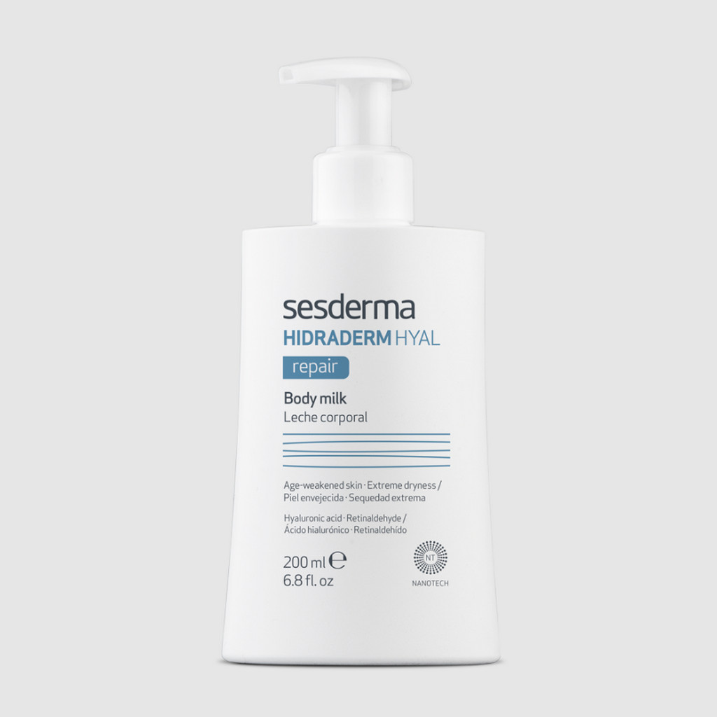 SESDERMA dermocosmetica Nanotech Listening to your skin HIDRADERM HYAL Repair Leche Corporal