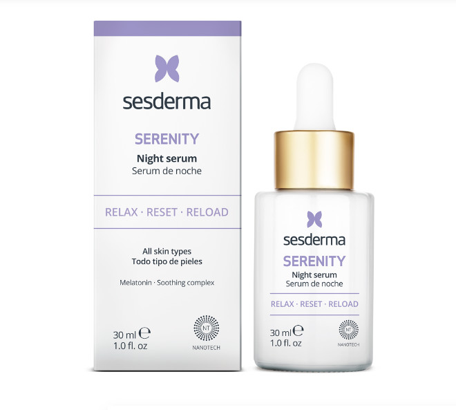 SESDERMA dermocosmetica Nanotech Listening to your skin SERENITY Liposomal Serum