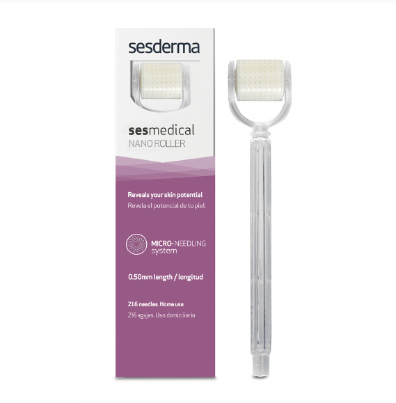 SESDERMA dermocosmetica Nanotech Listening to your skin APARATOLOGÍA SESMEDICAL Nanoroller 0.50 mm