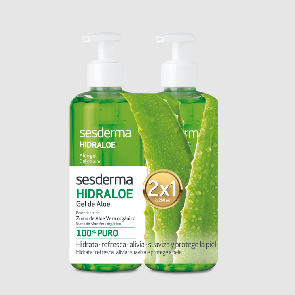 SESDERMA dermocosmetica Nanotech Listening to your skin HIDRALOE Duplo Aloe Gel