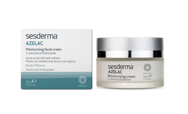 SESDERMA dermocosmetica Nanotech Listening to your skin ROSÁCEA AZELAC Crema facial hidratante