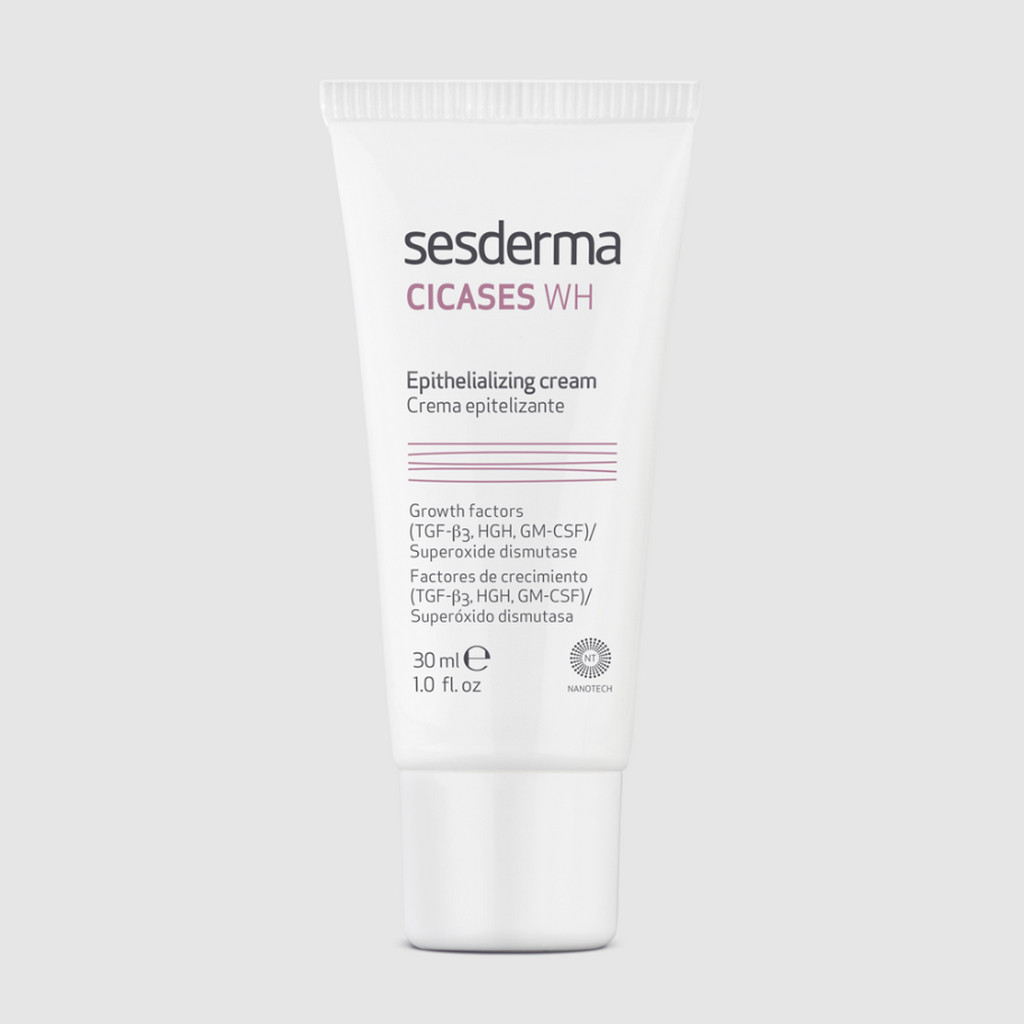 SESDERMA dermocosmetica Nanotech Listening to your skin CICASES WH Crema Epitalizante