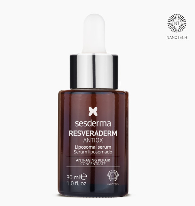 SESDERMA dermocosmetica Nanotech Listening to your skin ANTIOXIDANTES RESVERADERM Liposomal Serum