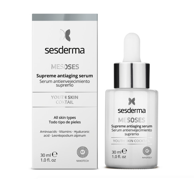 SESDERMA dermocosmetica Nanotech Listening to your skin ARRUGAS MESOSES Serum Liposomado