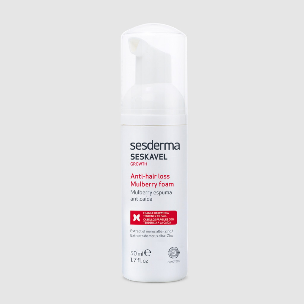 SESDERMA dermocosmetica Nanotech Listening to your skin SESKAVEL GROWTH Espuma Mulberry