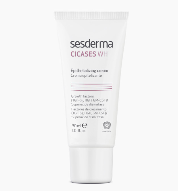 SESDERMA dermocosmetica Nanotech Listening to your skin CICATRICES CICASES WH Crema Epitalizante