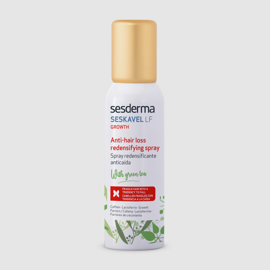 SESDERMA dermocosmetica Nanotech Listening to your skin SESKAVEL LF GROWTH Anti-Hair Loss Redensifying Spray