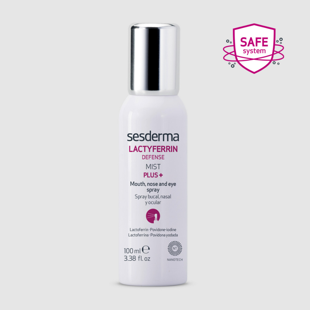 SESDERMA dermocosmetica Nanotech Listening to your skin LACTYFERRIN Mist Boca, Nariz y Ojos Plus