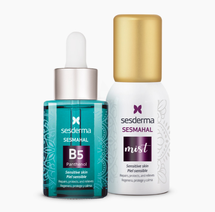 SESDERMA dermocosmetica Nanotech Listening to your skin PIEL SENSIBLE SESMAHAL B5 Serum + Mist Liposomado