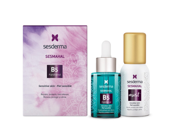 SESDERMA dermocosmetica Nanotech Listening to your skin PIEL SENSIBLE SESMAHAL B5 Serum + Mist Liposomado